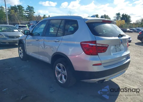 2012 BMW X3 xDrive28I z USA, uszkodzony, nr VIN 5UXWX5C58CL728788